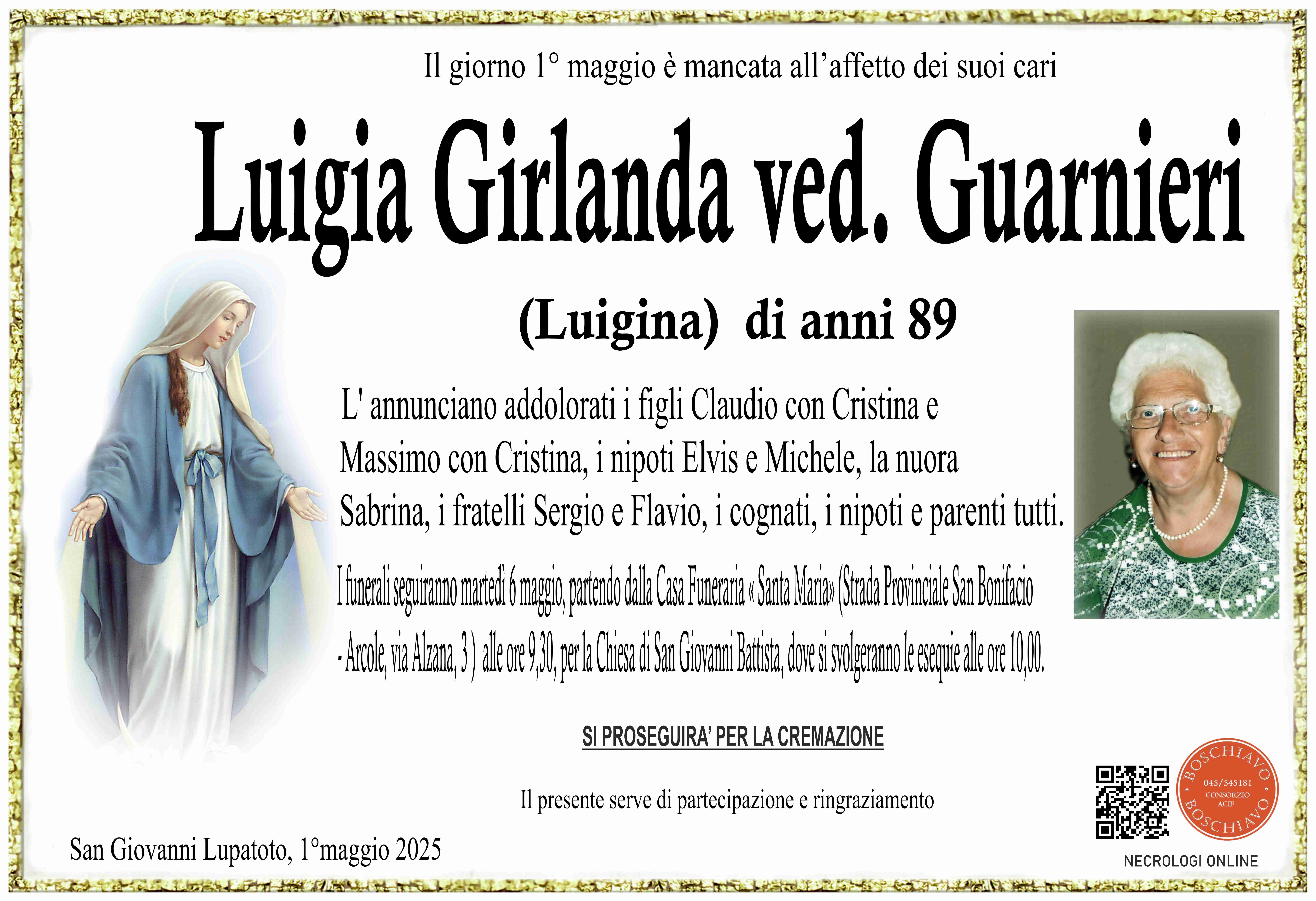 Girlanda Luigia