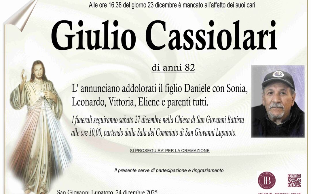 Cassiolari Giulio