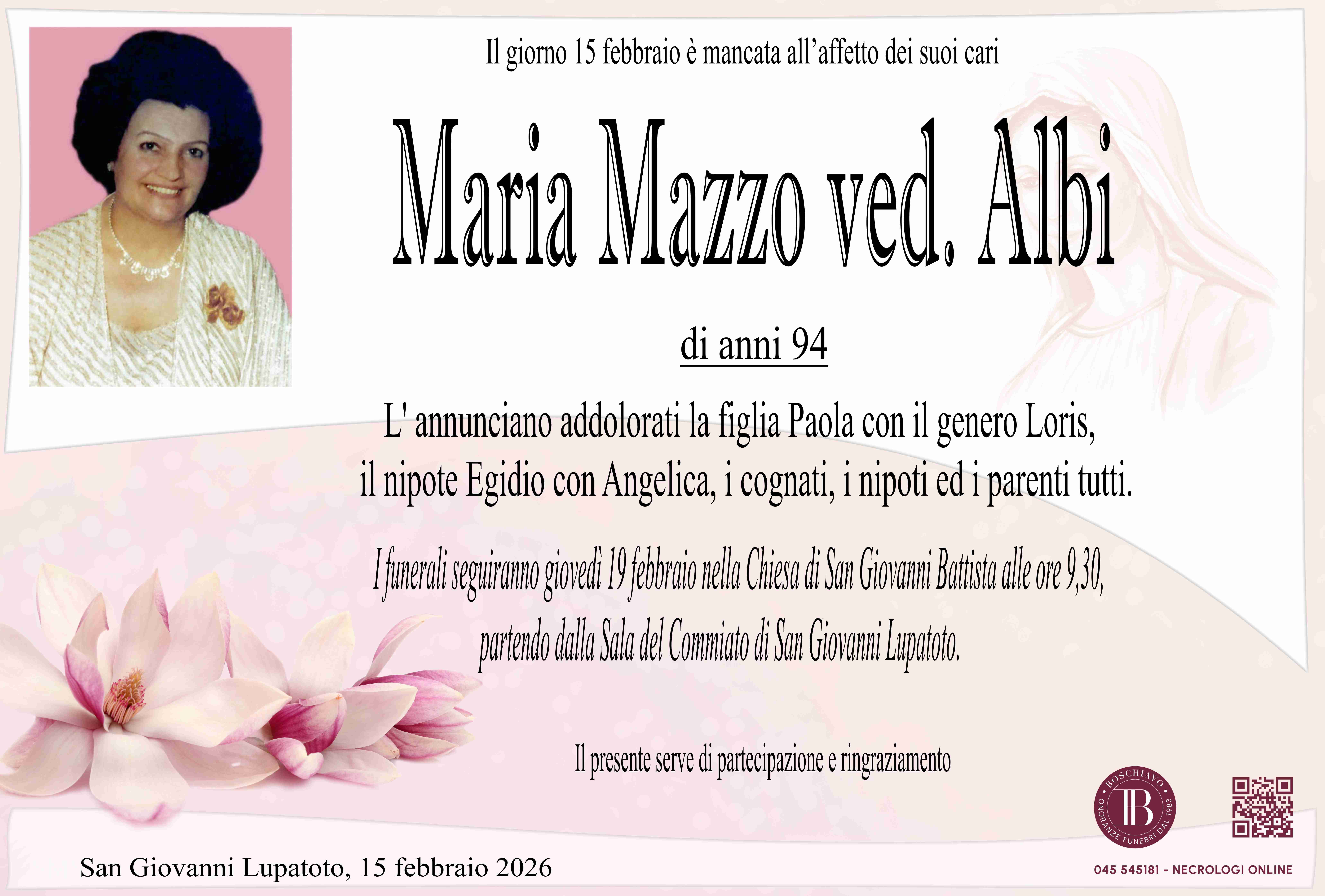 Mazzo Maria