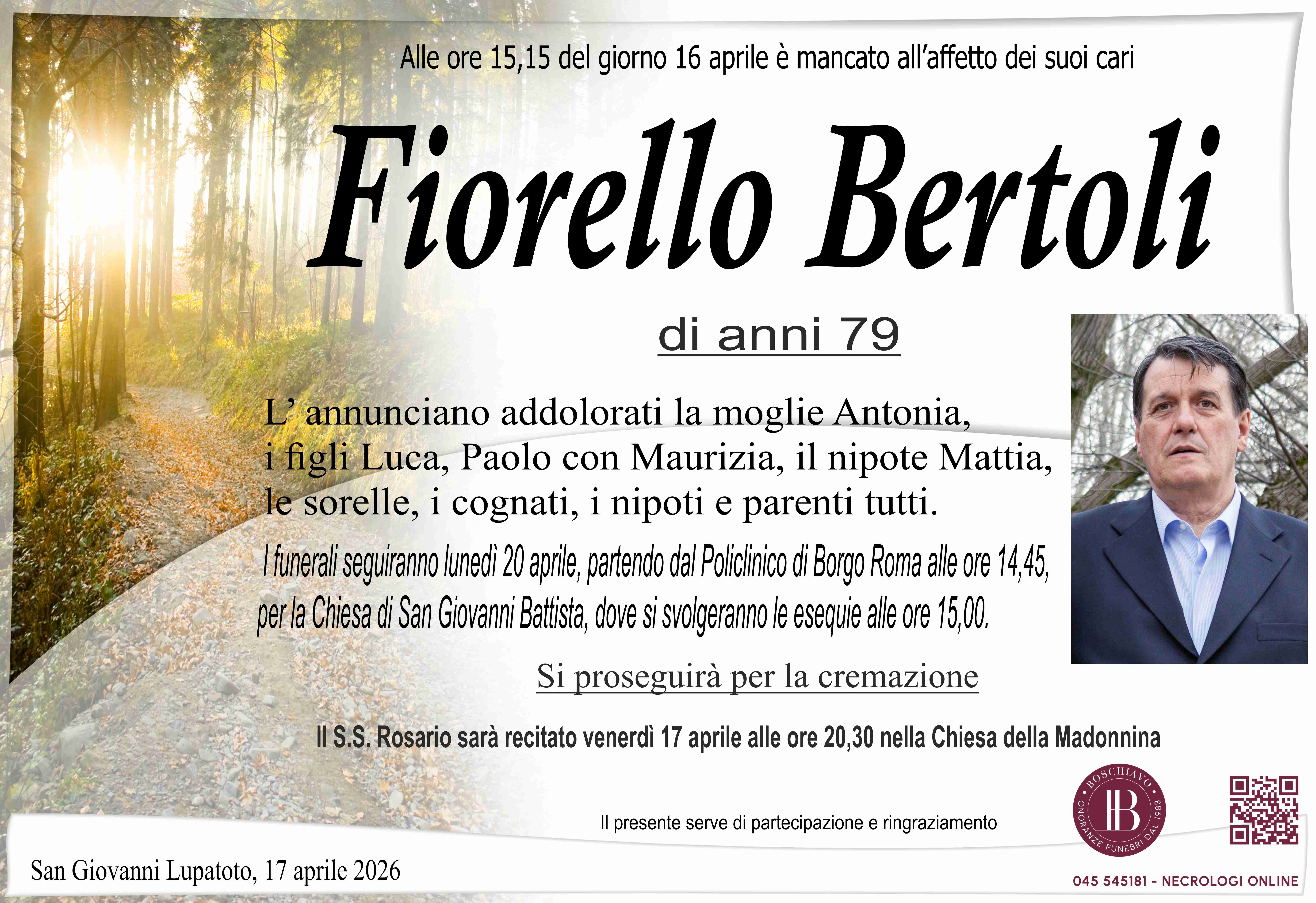 Bertoli Fiorello
